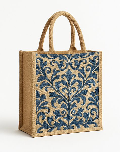 Printed jute bags